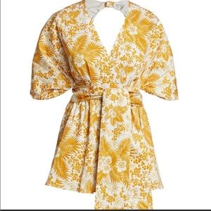 AMUR backless romper.
